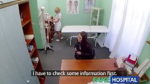 FakeHospital Both doctor and nurse give new patient thorough