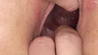 PJGIRLS – Bimanual Examination – fisting & deep loose pussy gaping (part 1)