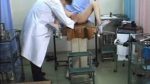 Japanese Doctor toys with his hot patient